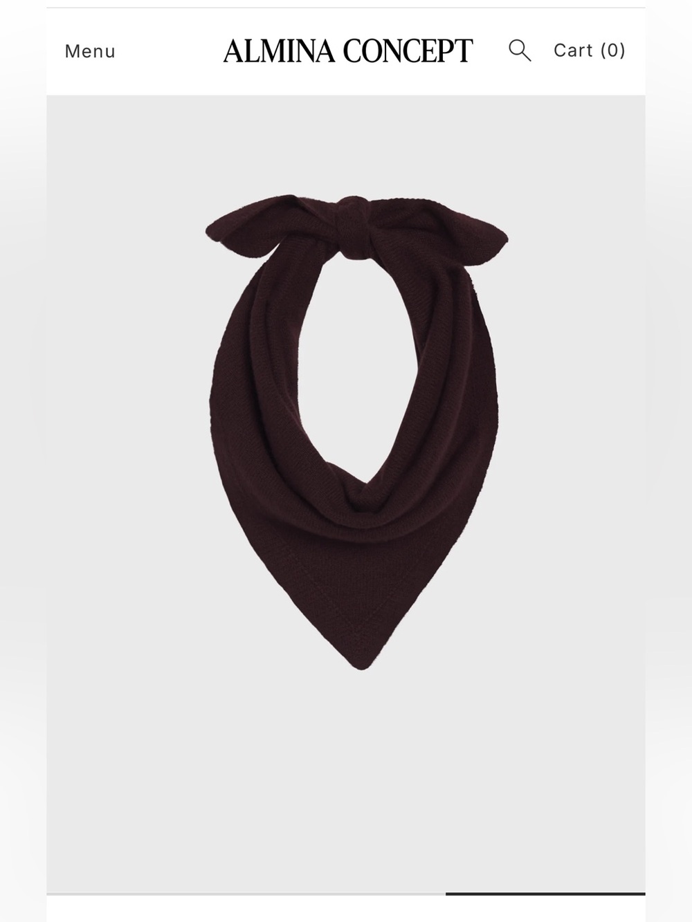 Triangle Neck Scard